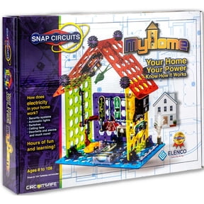 Snap Circuits My Home | Electronic Home Science Kit | STEM Educational Toy | Ages 8+