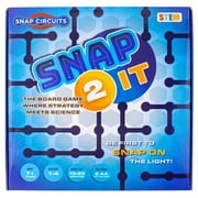Snap Circuits Snap-2-It STEM Board Game 1-4 Players