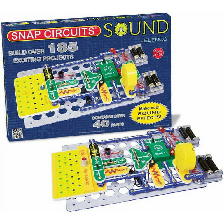 Snap Circuits Sound Electronics Exploration Kit | 185 Fun STEM