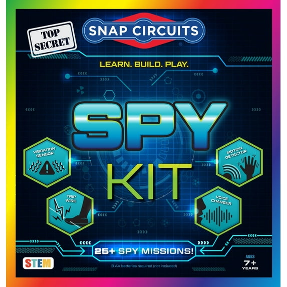 Snap Circuits® Spy Kit | 25+ Activities | STEM Educational Toy for Kids 7 +