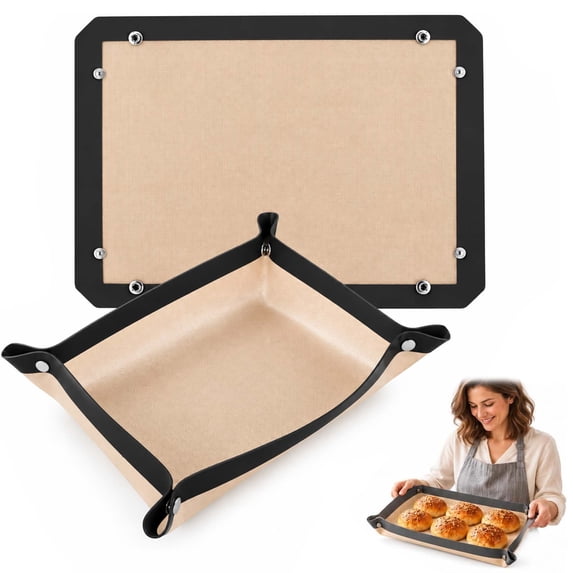Snap Corner Baking Mat, Snap Lock EdgesFlat Baking Mat with Snap-Up ...