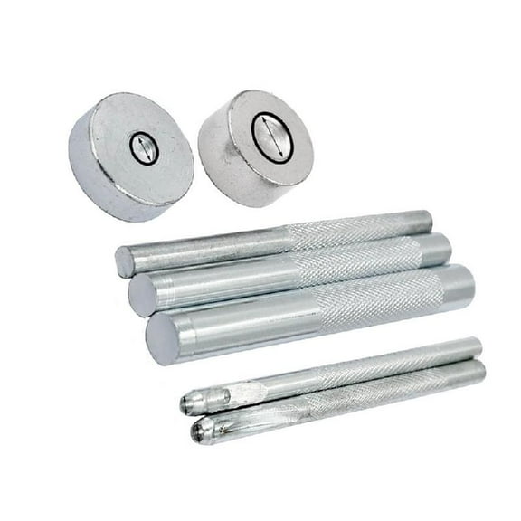 Snap Fastener Install Tool Kits for Leathercraft, Jackets, Clothing Repair
