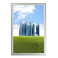 thumbnail image 1 of Snap Frame 24x36 Inch Poster Size, 1.25 Inch Silver Color Aluminum Profile, Mitered Corner, 1 of 4