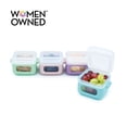 thumbnail image 1 of melii Snap & Go Cubes Food Storage Containers, A Smart Choice for Flexible Meal Prep and Organized Storage, 1 of 7