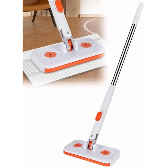 Snap Grip Mini Mop Set – 2026 New Cloth-Changing Mini Mop with Locking Head, Compact Gap Dust Cleaner for Wet & Dry Multi-Surface Cleaning