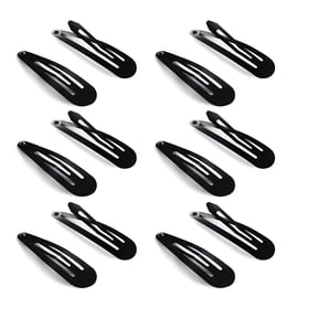 Snap Hair Clips, 40 Pack 2 Inch Barrettes Metal Hair Clips Slides, Women and Gir