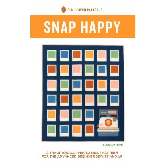 Snap Happy Quilt Pattern by Pen & Paper