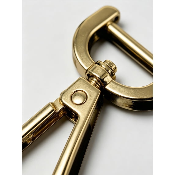 Snap Hook Swivel Clasp Detachable 2 Pack, Metal Screw Locking Hook 1 ...