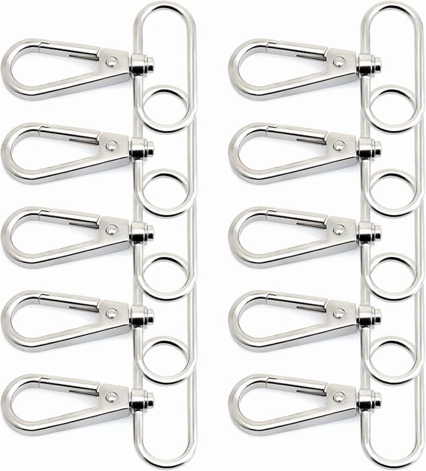 Snap Hook Swivel Push Gate Lobster Clasps Fashion Clips Purse Making ...