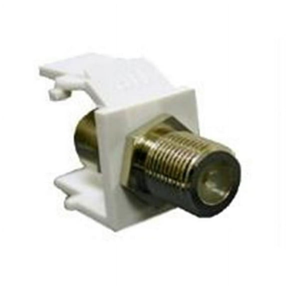 Snap-In F-Type Keystone Module White