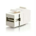 thumbnail image 1 of Snap-In Usb A-B Female Keystone Insert Module - White, 1 of 1