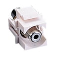 thumbnail image 1 of Snap-In White Rca Keystone Module White, 1 of 1