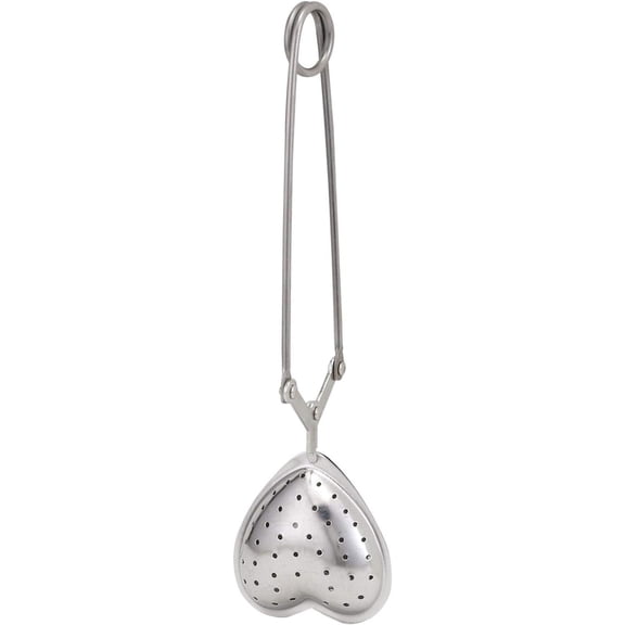 Snap Infuser, Heart-Shaped, 18/8 Stainless Steel, For Loose Leaf and Mulling Spices