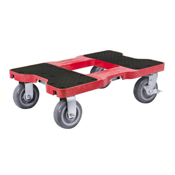 Snap Loc 1800 Pound Capacity Super Duty E Track Dolly Cart with Swivel Casters