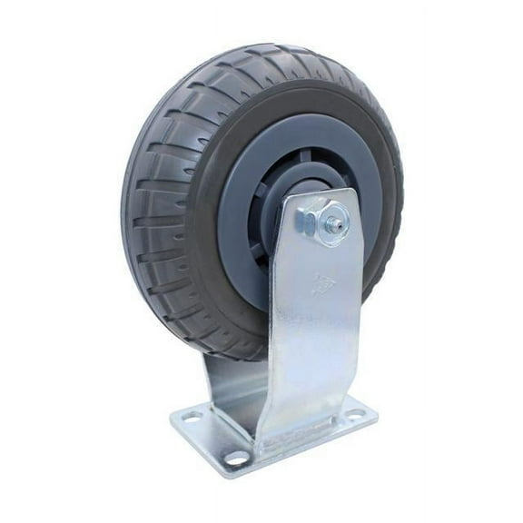 Snap-Loc SLAC6EDF 6 in. 400 lbs Caster Extreme-Duty Synthetic Rubber Rigid