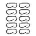 thumbnail image 1 of Snap-Loc SLASHCI10 Snap-Hook, Carabiner Opens to Connect Ropes, Cables & More - Zinc Plated, 1 of 4