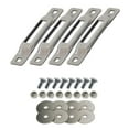 thumbnail image 1 of Snap-Loc SLSS4FC Carriage Bolts E-Track Single Strap Anchors - Stainless Steel, Pack of 4, 1 of 7