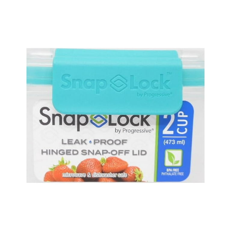 Progressive SnapLock 2 cups Clear Split Food Storage Container 1 pk - Ace  Hardware