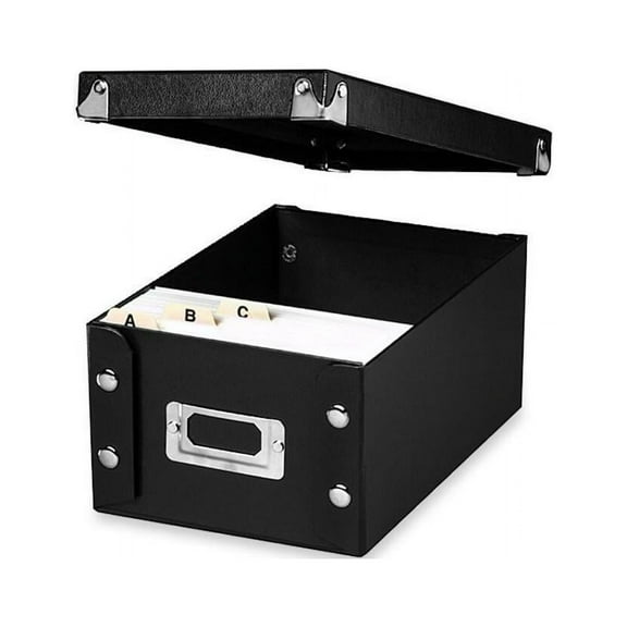 Snap-N-Store Collapsible Index Card File Box