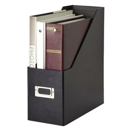 Snap-N-Store, IDESNS01637, Plastic Magazine File, 1 Each, Black
