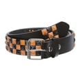 thumbnail image 1 of Snap On 1 1/2"-38mm Checkerboard Punk Rock Studded Belt, 1 of 5