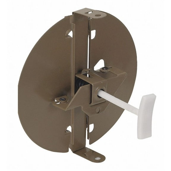 Snap-On Control Damper,6" Duct Dia.