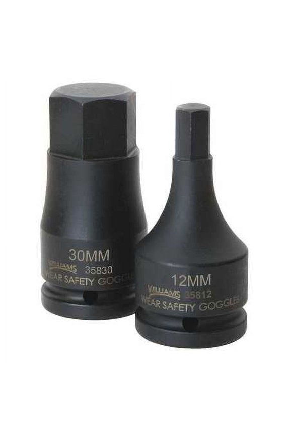 Brands 35824 3/4" Dr, 24mm Size, Metric Impact Socket, 6 Pts
