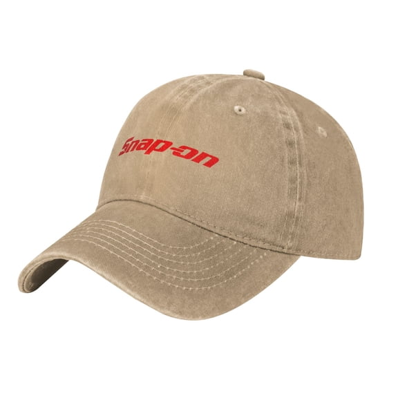 Snap-On Logo Adult Adjustable Classic Washed Casquette Cap Hat Baseball Cap For Man For Woman