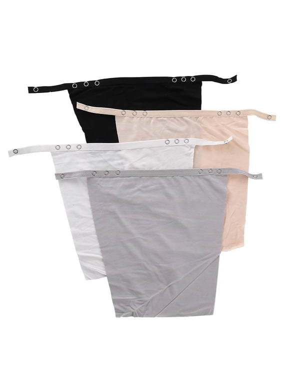 Snap-On Modesty Panel, Adjustable Bra Insert for Women, Seamless Layering Cleavage Coverage for Low Cut Tops and Dresses