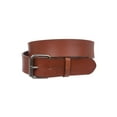 thumbnail image 1 of Snap On Plain Oil Tanned Top Grain Cowhide Vintage Retro Leather Belt, 1 of 1