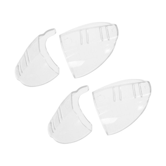 Snap On Plastic Glasses Shield Guard Ergonomic Design For Extended Wear Comfort