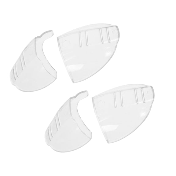 Snap On Plastic Glasses Shield Guard Ergonomic Design For Extended Wear Comfort