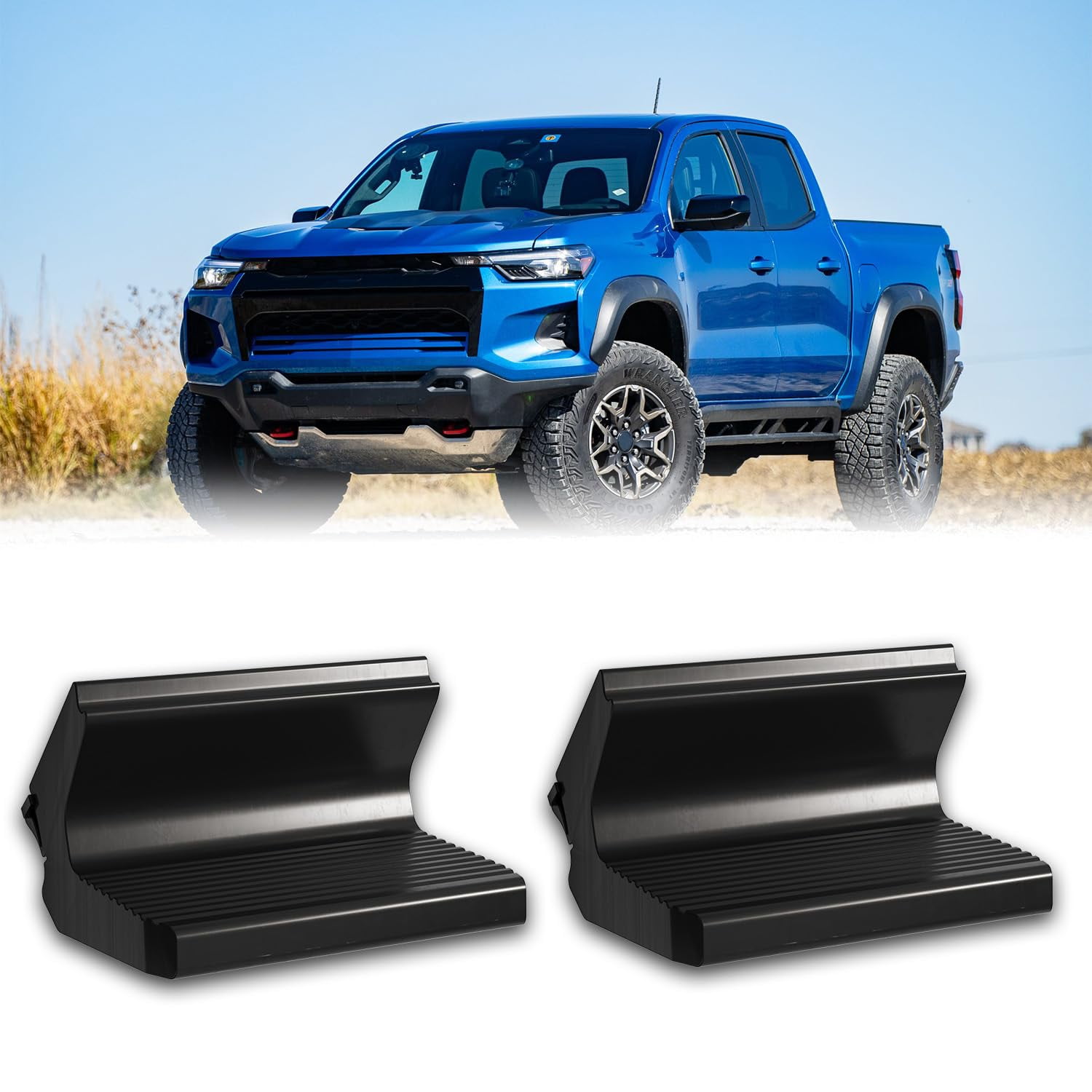 くりすてるStepOn Snap-On Side Steps for Gen3 (2023-2025) Colorado ZR2 / Canyon AT4X