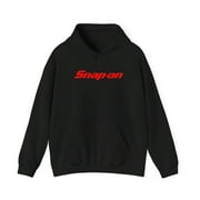 FASTCULTURECLUB Snap On Tool Unisex Hoodie Hooded Sweatshirt Pocket Black Red Automotive