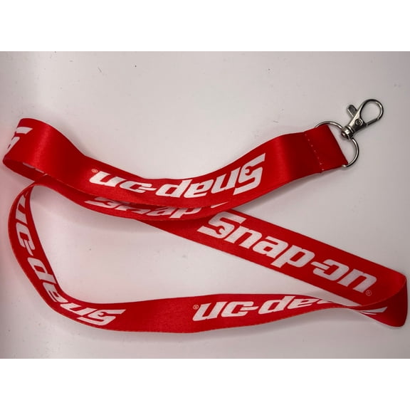Snap On Tools Lanyard Red and White Logo New
