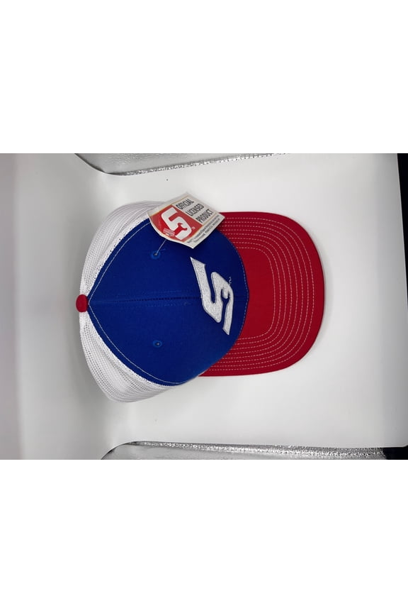 Snap On Tools S Logo Baseball Cap Red White Blue