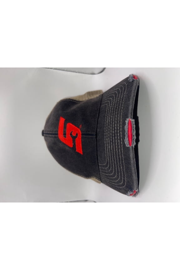 Tools Vintage Worn Authentic Logo Baseball Cap, Dark Grey