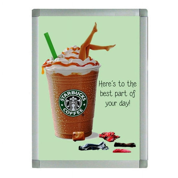 Snap-Open Poster Frame 23.5" x 33" - Great for Advertising Movie Posters, Art Work or Business Advertising (Marketing, Promotional Advertising, Sign, Graphic)