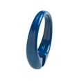 thumbnail image 1 of "Snap" Plastic Shower Curtain Hooks in Navy, 1 of 3