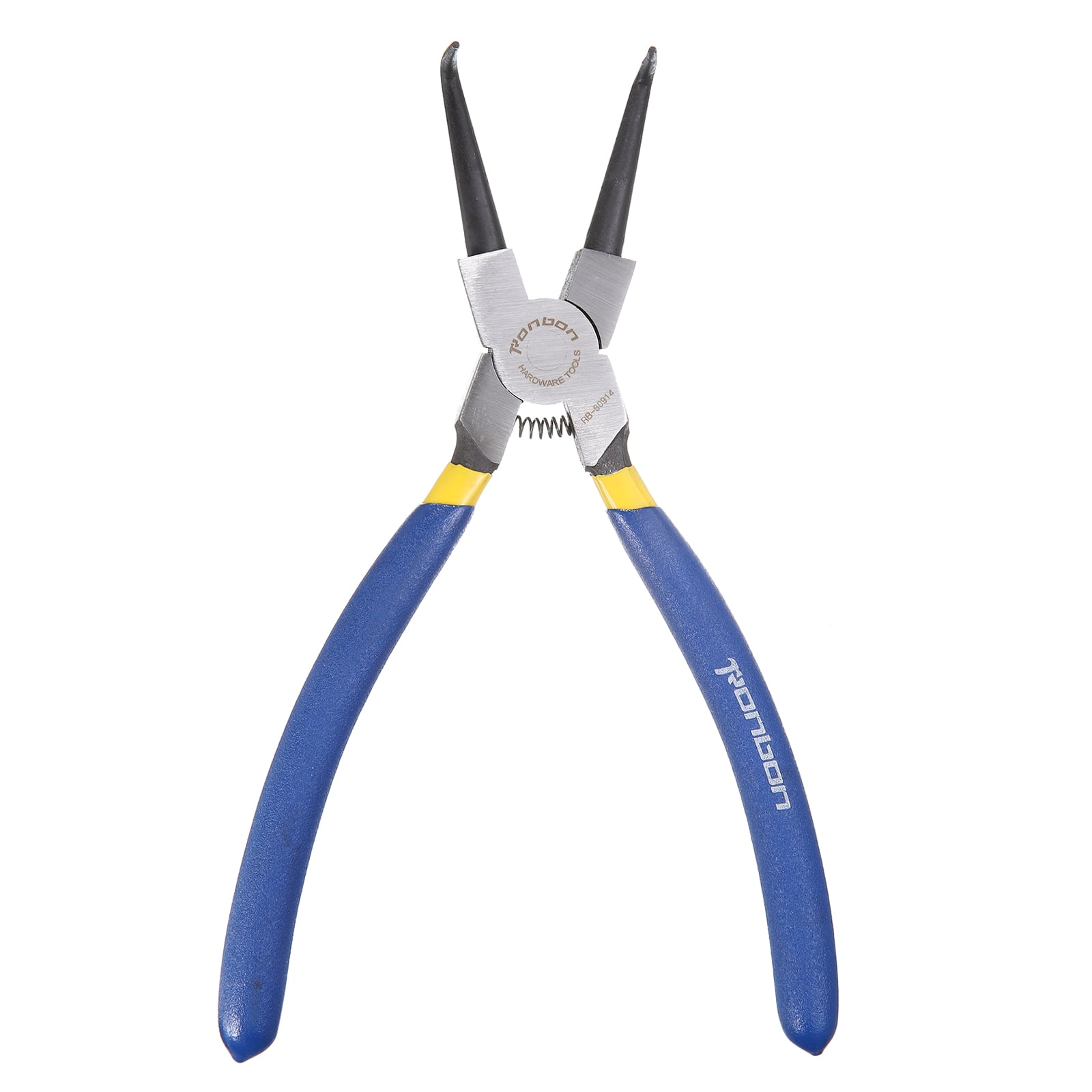 HARFINGTON 9 Inch Snap Ring Pliers - CR-V External Circlip Pliers With 0.08 Straight Tips For Retaining Ring Removal Ring Cutter For Finger HARFINGTON 9 Inch Snap Ring Pliers - CR-V External Circlip Pliers With 0.08 Straight Tips For Retaining Ring Removal Ring Cutter For Finger