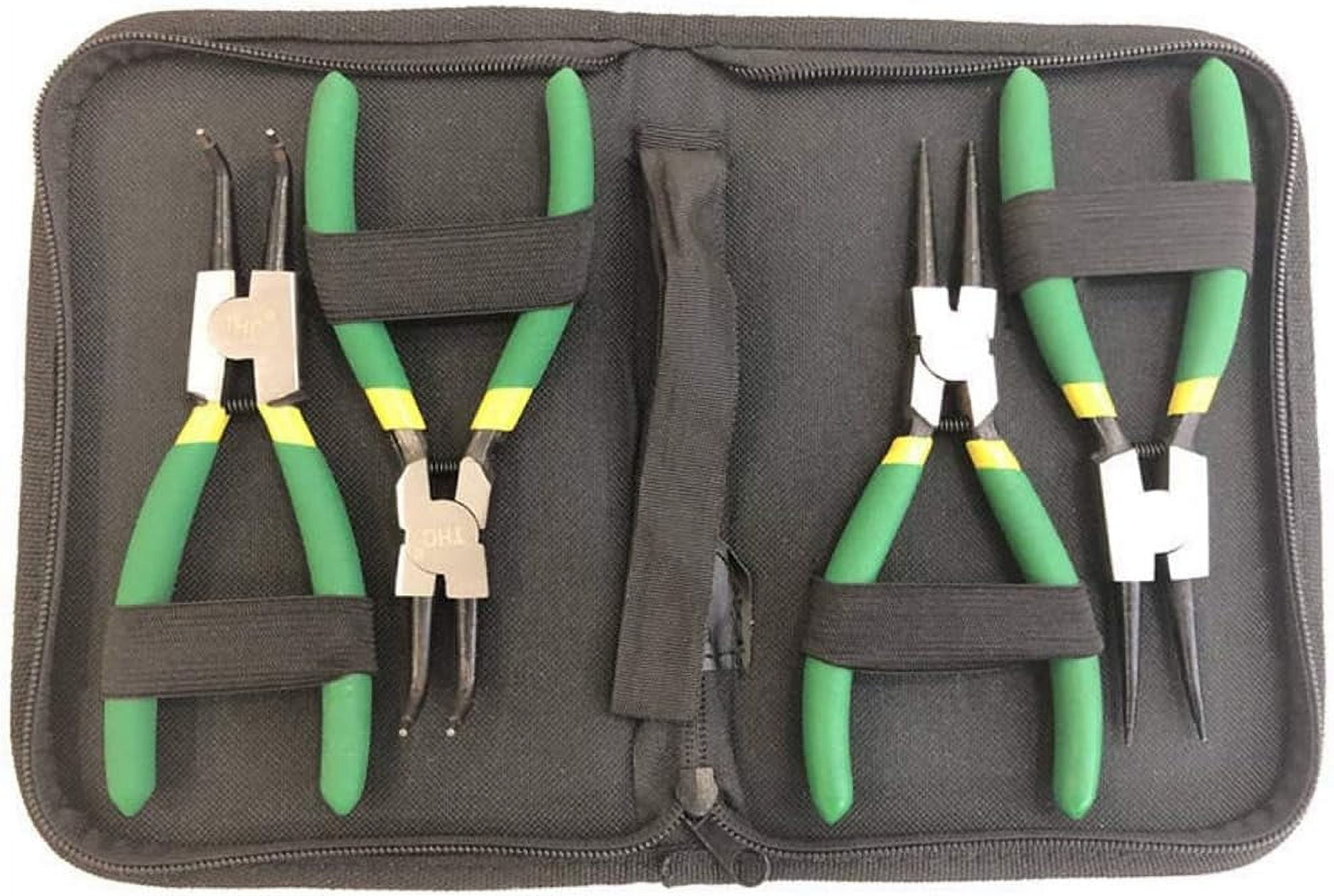 Allen Snap Ring Pliers KDT-3150 - Convertible Internal/External, 5 Tip Sizes, Spring Loaded, 125mm