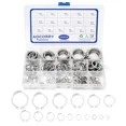 thumbnail image 1 of Snap Rings Assortment Kit 335Pcs External Retaining Rings 15 Size C Clips Set, 1 of 5