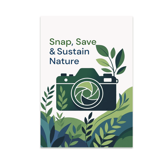 Snap Save Sustain Nature - Travel Photography Enthusiast - 13x19 Poster Print