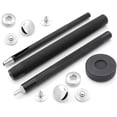 thumbnail image 1 of Snap Setter Fastener Kit Button Fixing Tool S-Spring Socket Popper Setting Tool with 10 Silver Snaps #633 VT5 (12mm (0.47")), 1 of 6