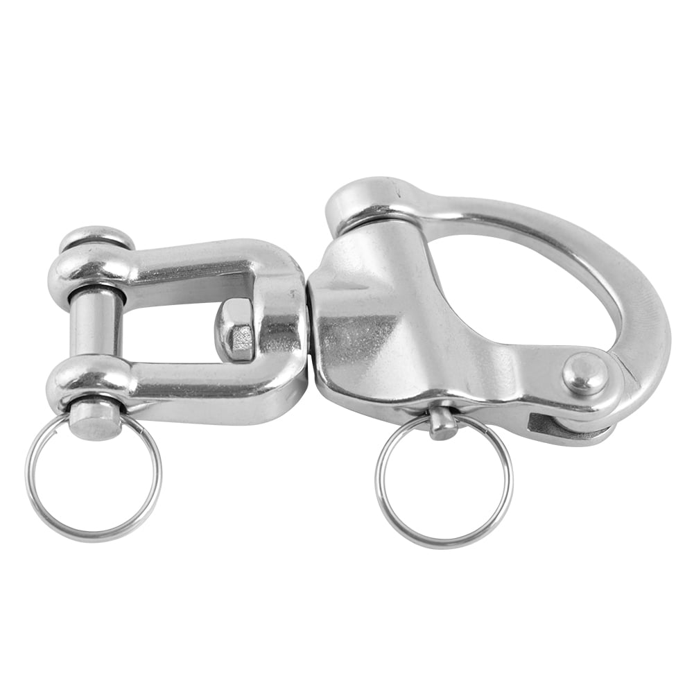 Snap Shackles, Stainless Steel Heavy Duty Lightweight Eye Snap Shackle