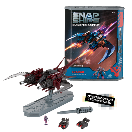 Snap Ships Scarab Klaw Interceptor - Build to Battle