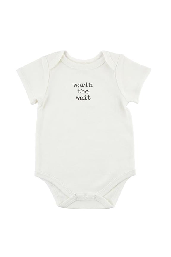 Snap Shirt - Worth the Wait - 0-6 Month