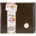 thumbnail image 1 of Snap Studio Collection 12 X 12 Faux Leather Album Brown, 1 of 2