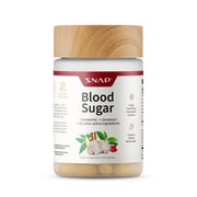 Snap Supplements Blood Sugar Support Blend with Berberine and Cinnamon, 60 Capsules, Adult Dietary Supplement, Easy-to-Use Capsule Format, For blend supports healthy glucose and metabolic wellness