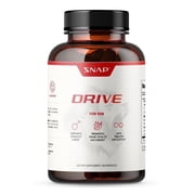 Snap Supplements Libido Vitamins, Energy and Stamina Support, All-Natural Dietary Supplement, 90 Capsules